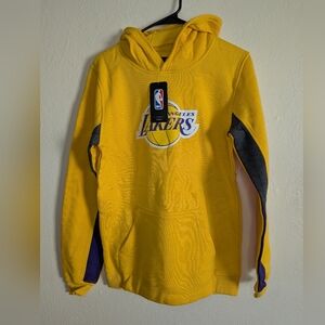 NBA Los Angeles Lakers Pullover Hooded Sweatshirt Youth Size XL - NEW